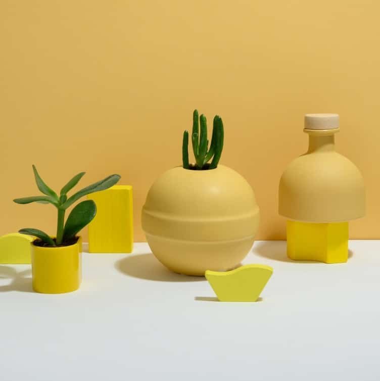 Vases porcelaine de couleur – Image 1